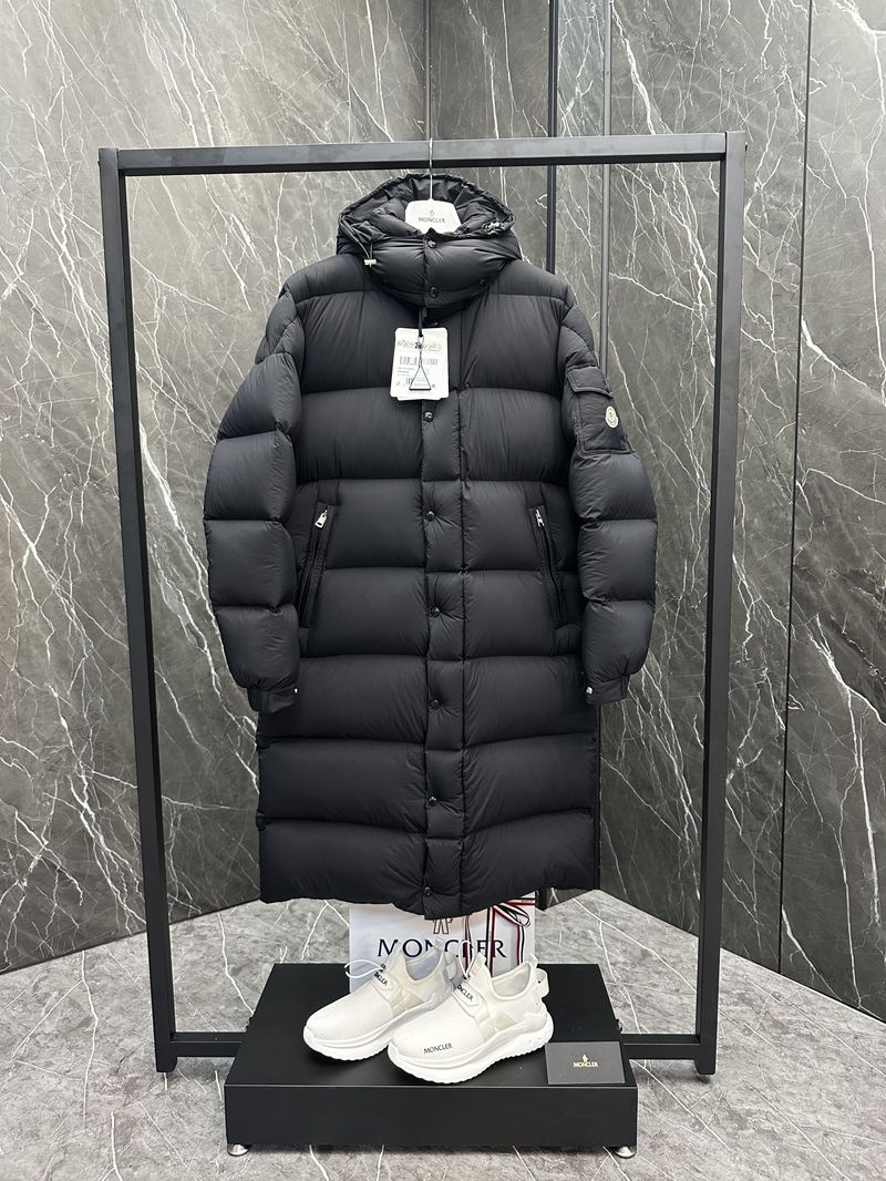 몽클레르 후드 롱 패딩 코트 - 버버리 패딩 레플리카 참고 이미지